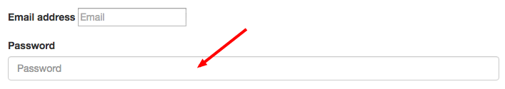 bootstrap form control